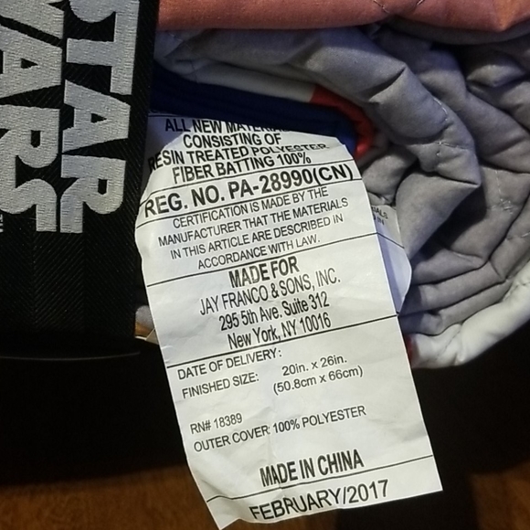 *NEW* Jay Franco Star Wars 40th Anniversary Twin / Twin XL Quilt and Sham - Picture 5 of 9